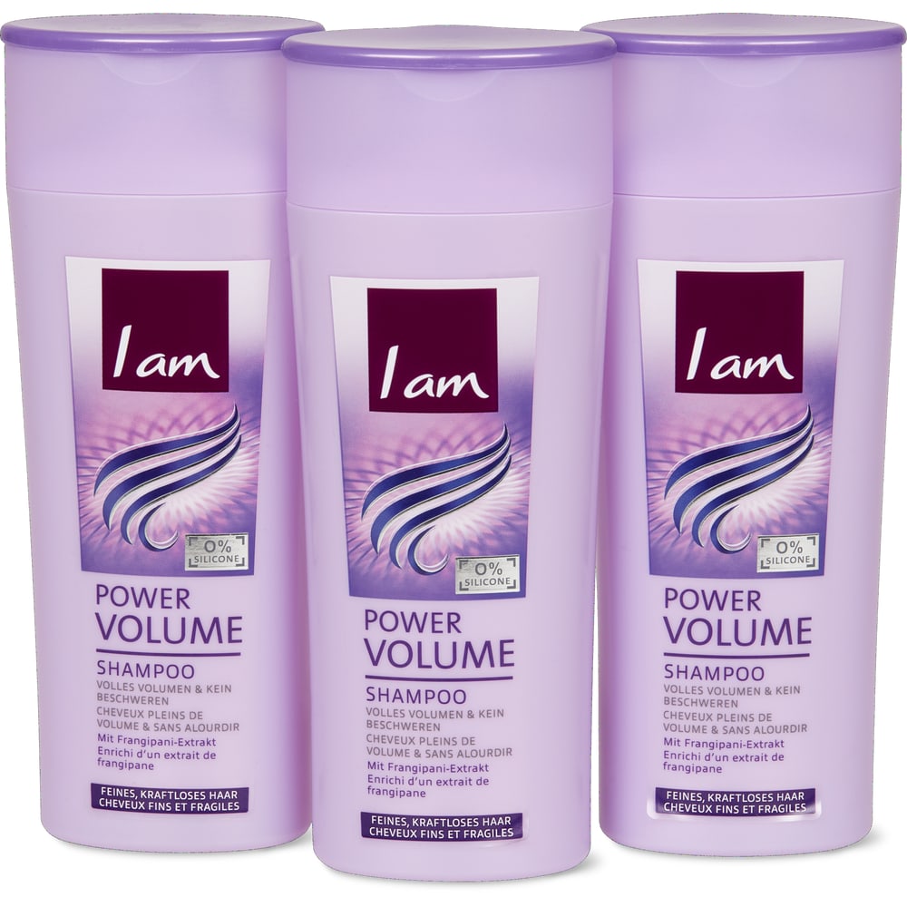 I am Power Volume Shampoo feines, kraftloses Haar