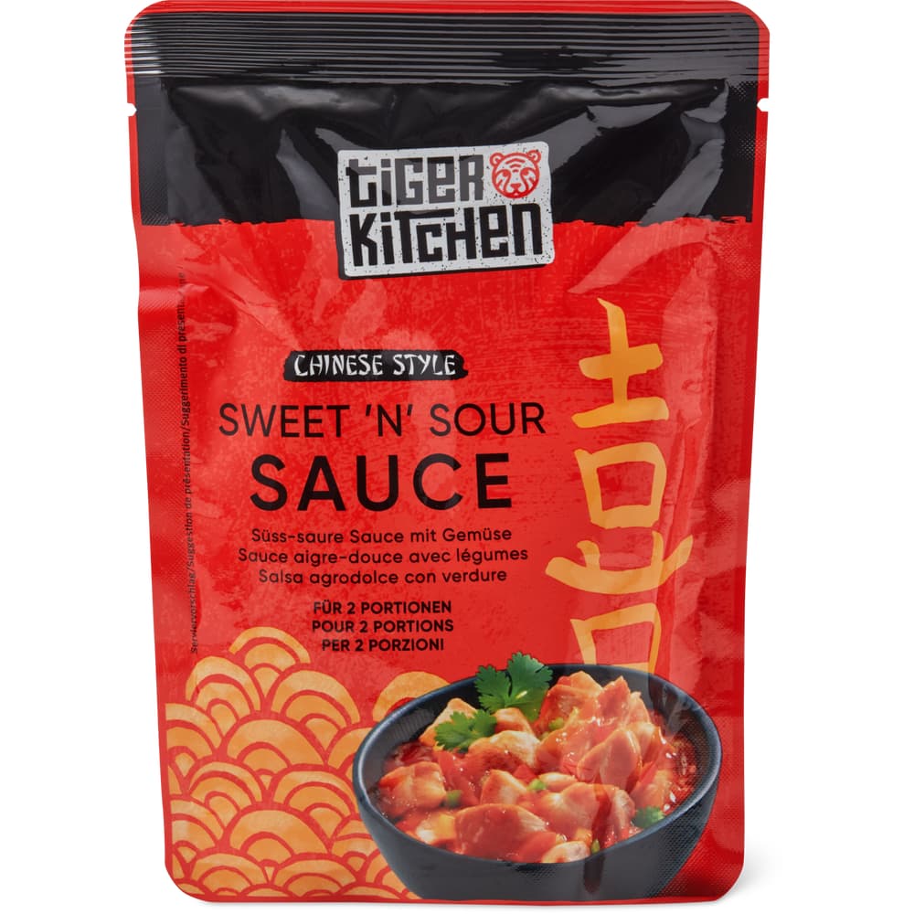 Tiger Kitchen Süss Saure Sauce mit Gemüse