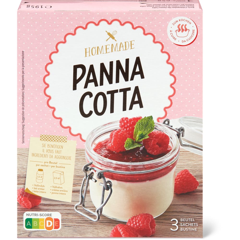 Homemade Crèmepulver für Panna Cotta