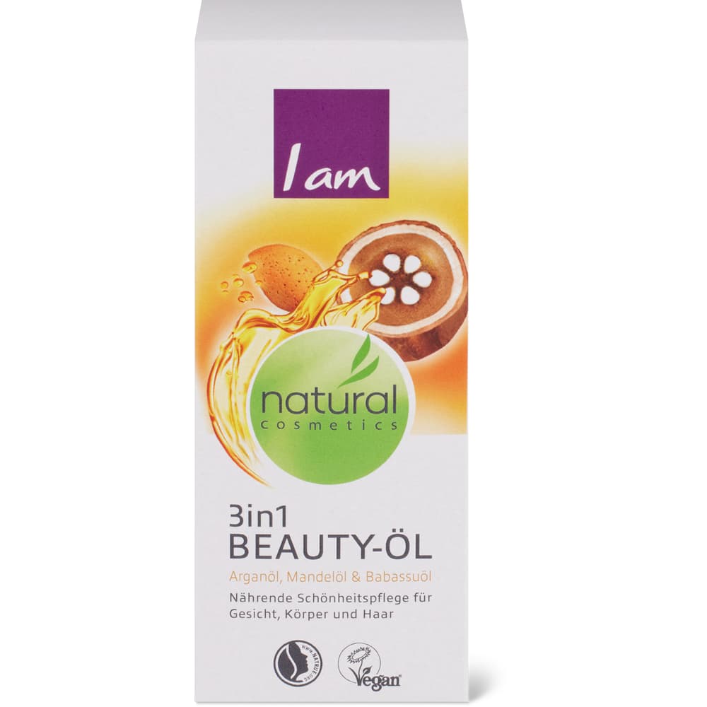 I am natural cosmetics 3 in 1 Beauty-Öl für Gesicht, Körper & Haar