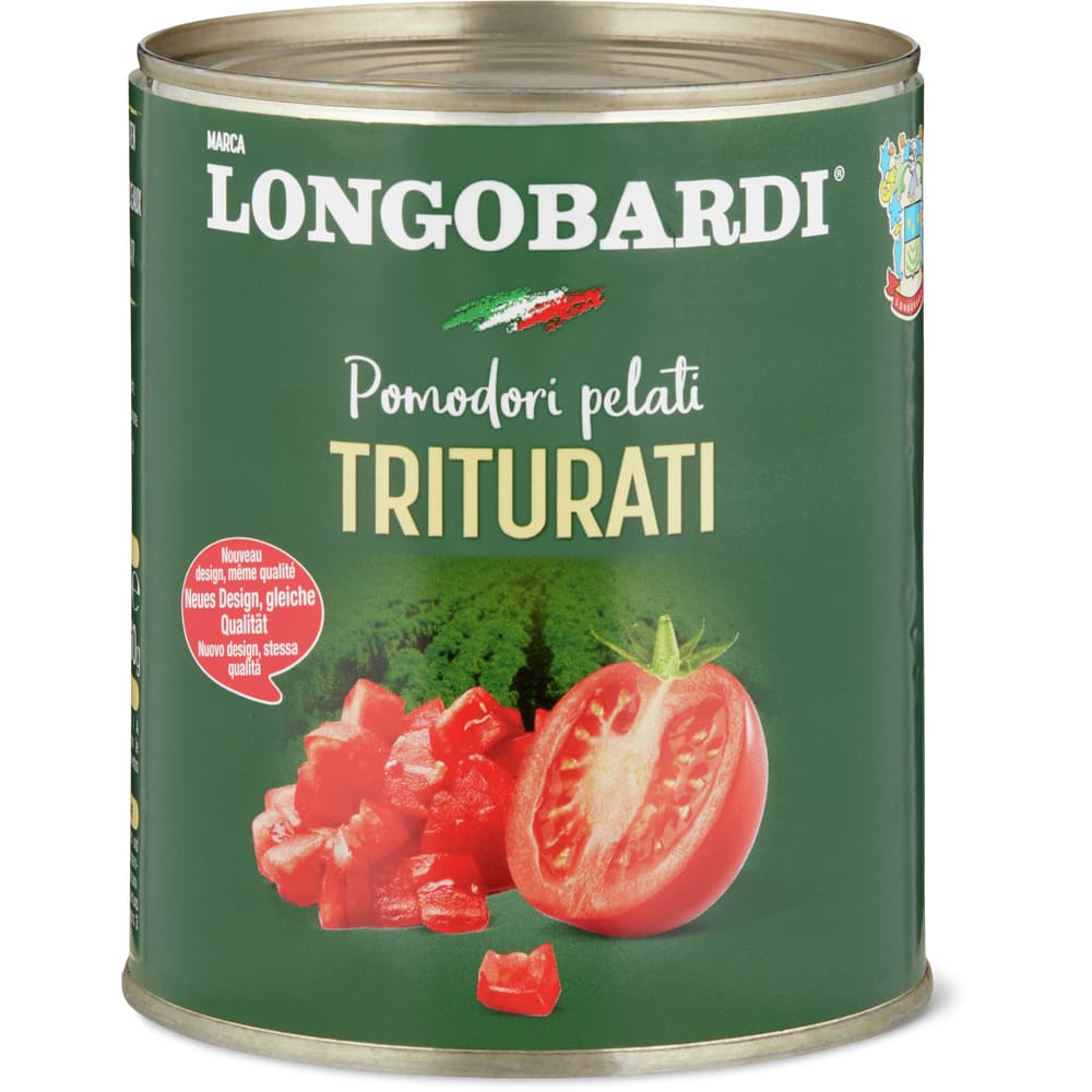 Longobardi Gehackte Geschälte Tomaten