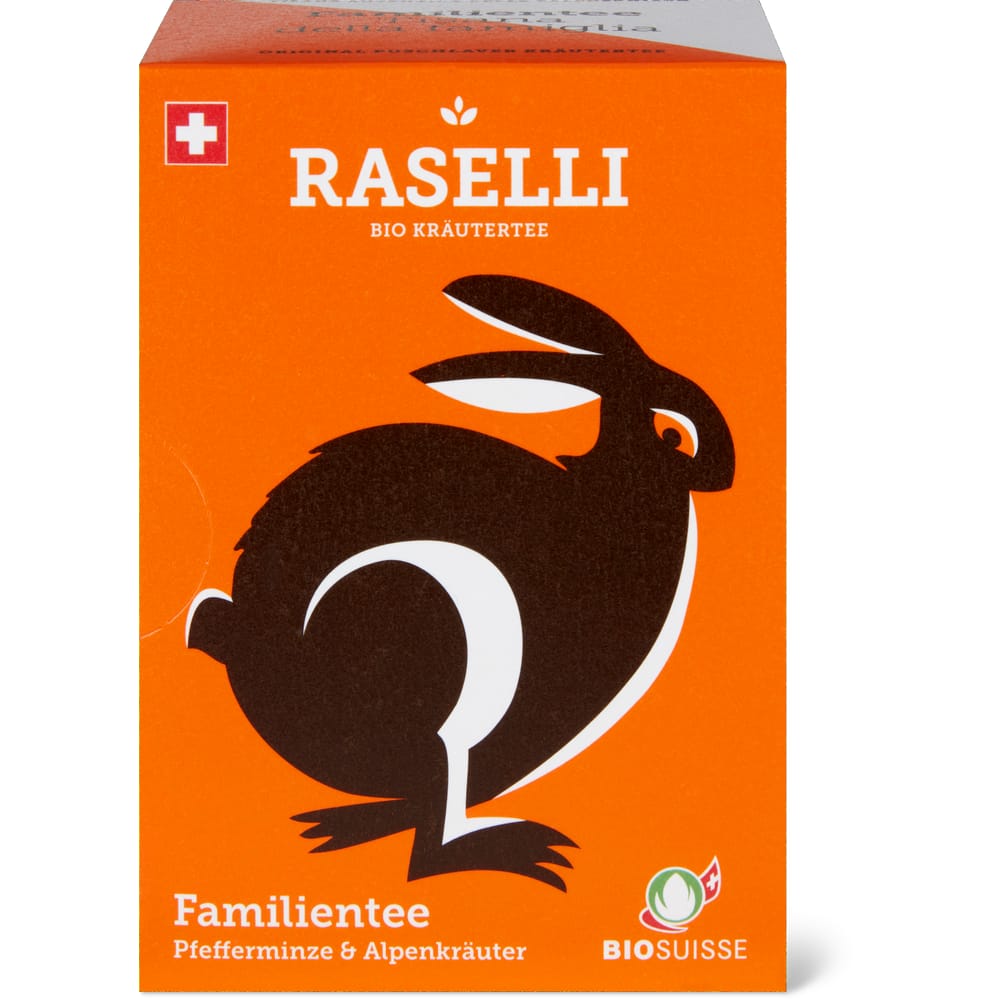Raselli Kräutertee mit Pfefferminz & Alpenkräutern
