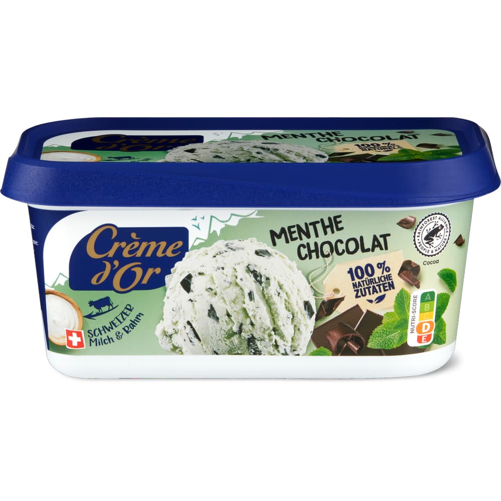 Crème d'or Glace Menthe Chocolat