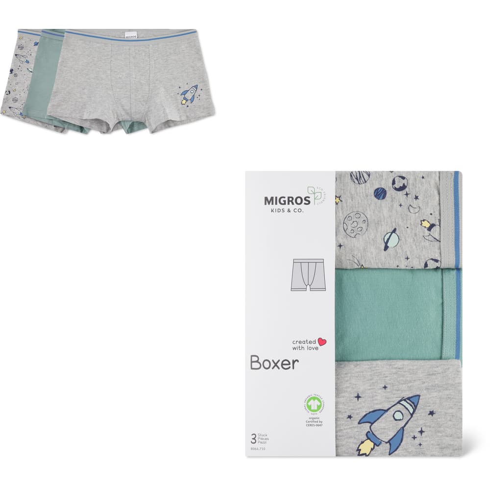 Kids Kinder Boxer 3er Pack