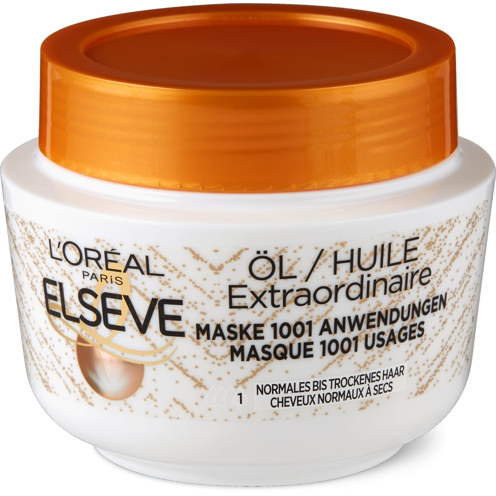 L'Oréal Paris Elseve Huile extraordinaire Haarmaske Normales bis trockenes Haar