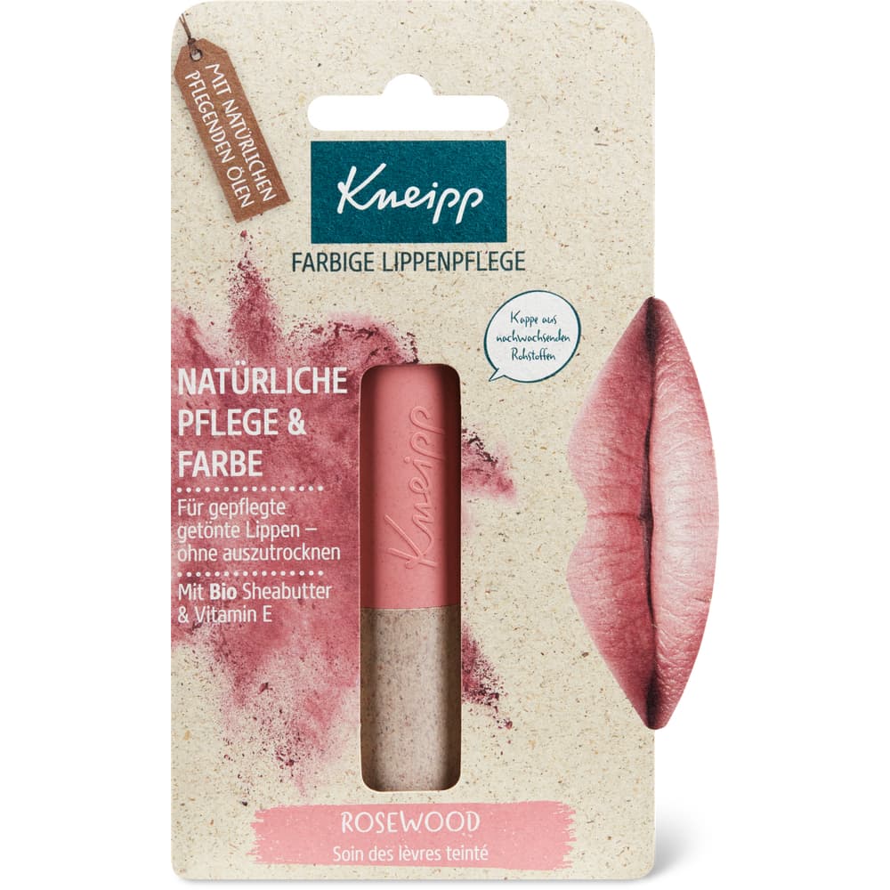 Kneipp Lippenpflege Farbig Rosewood
