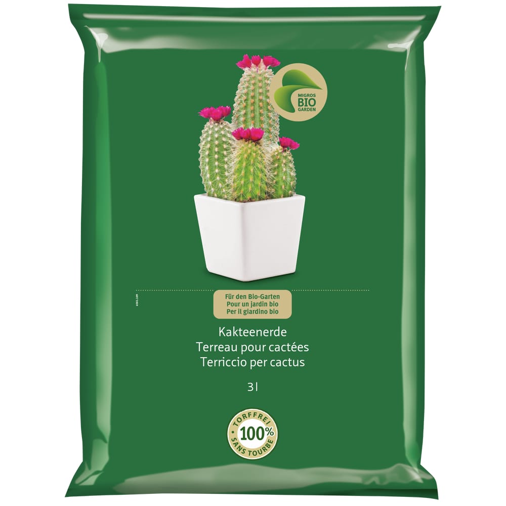 Cactus Soil  Bio Garden, Peat-Free  Migros