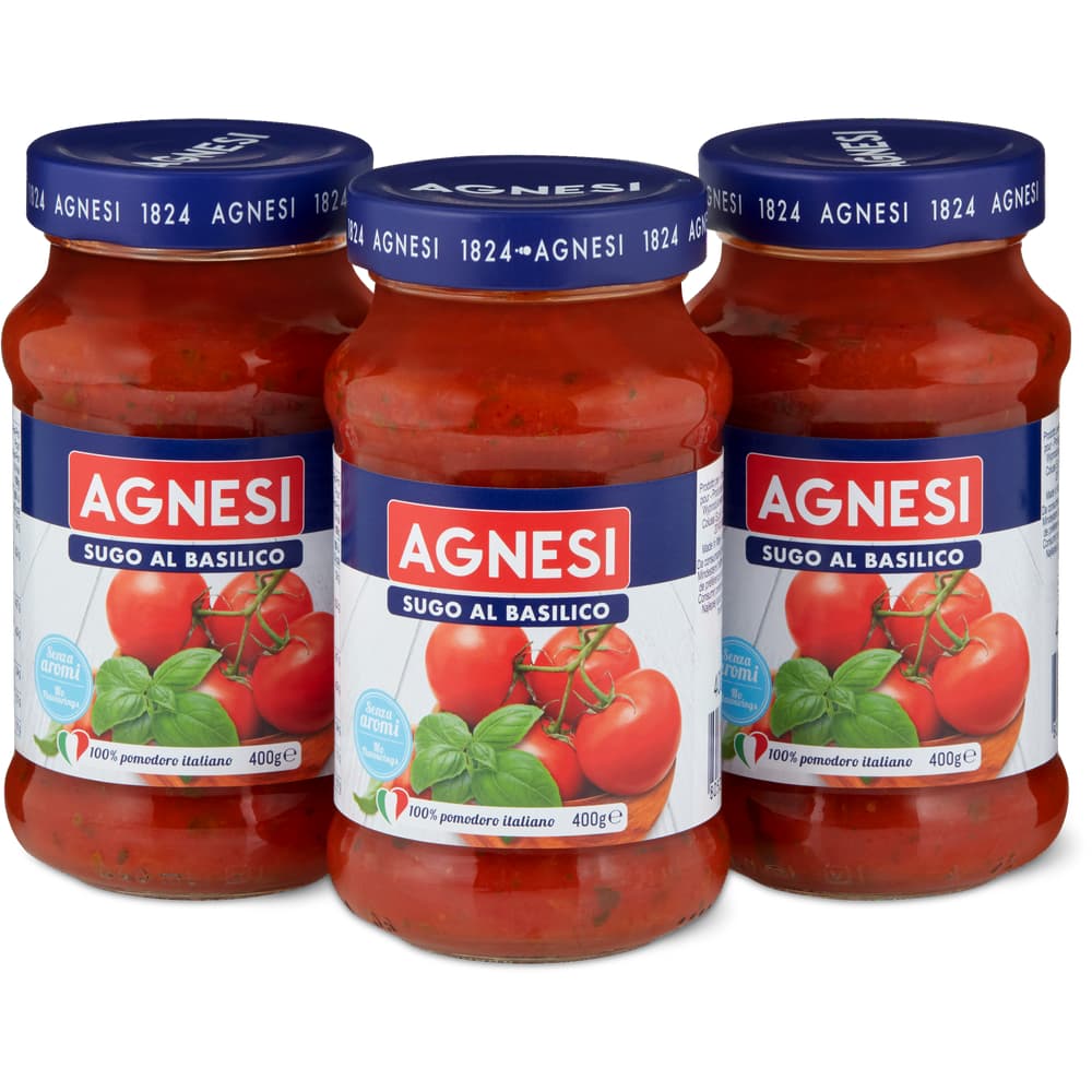 Agnesi Sugo al basilico