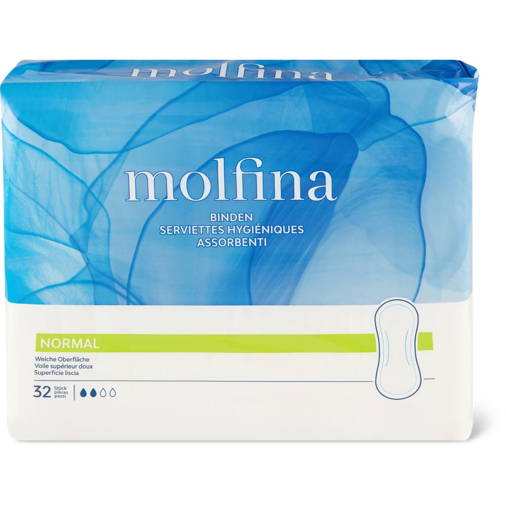 Molfina Binde Normal weiche Oberfläche
