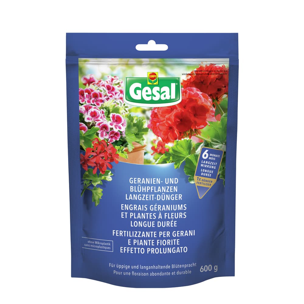 Compo Gesal  Geranien und Blhpflanzen  Langzeitdnger  Migros
