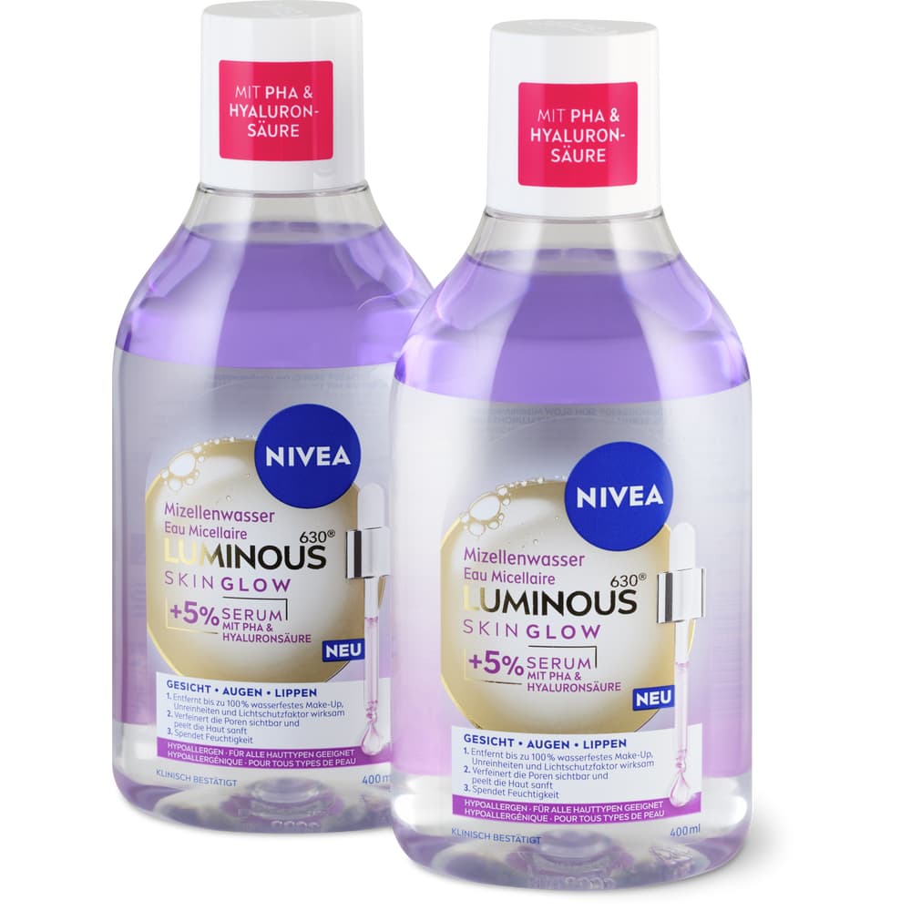 Nivea Skin Glow Mizellenwasser Duo