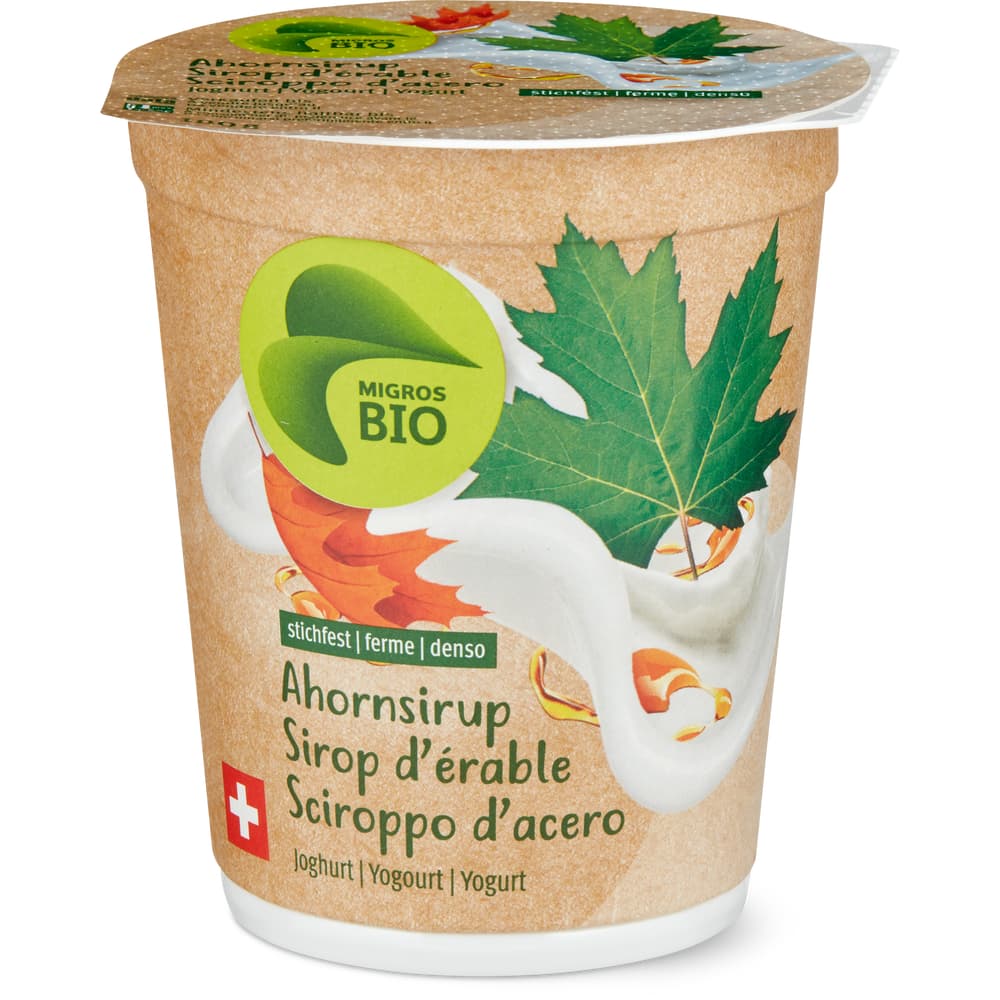 Joghurt Bio, Ahornsirup