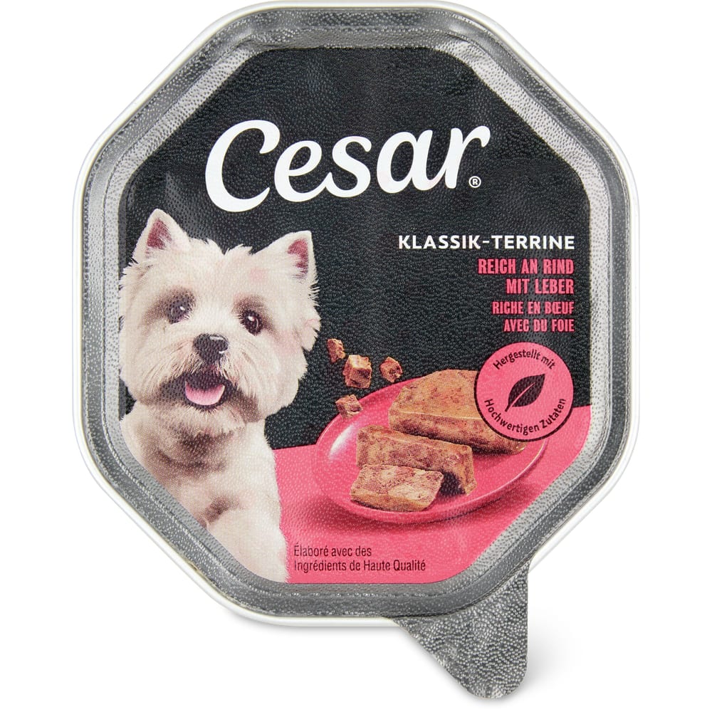 Cesar Klassik Terrine Rind & Leber