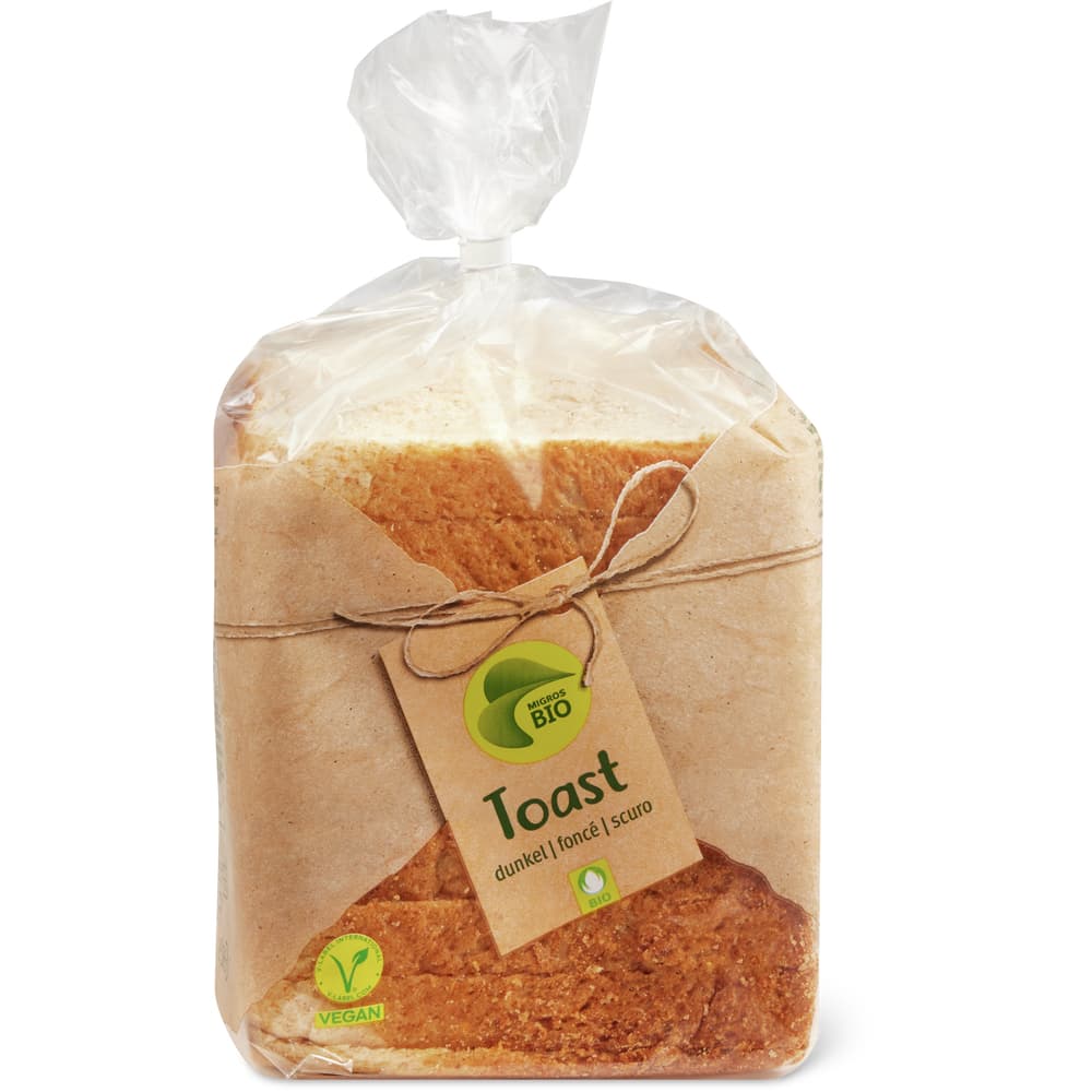 Migros Bio Toastbrot Dunkel
