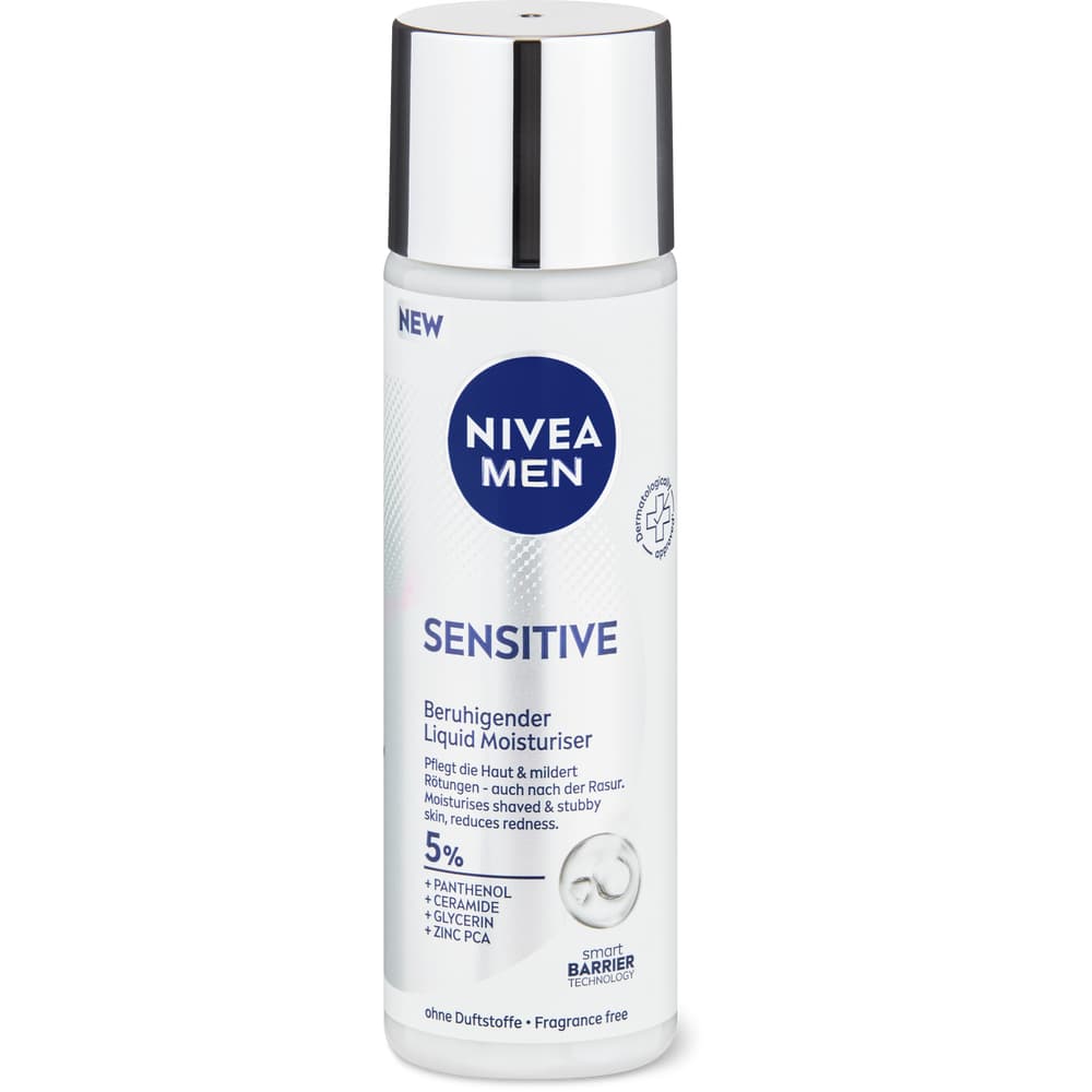 Nivea Men Sensitive Liquid Moisturiser 5% Panthenol