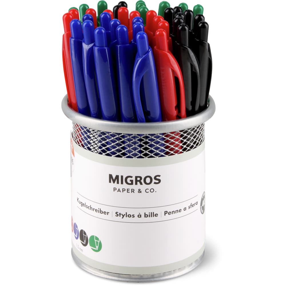 Migros Paper & Co. Kugelschreiber 40 Stück