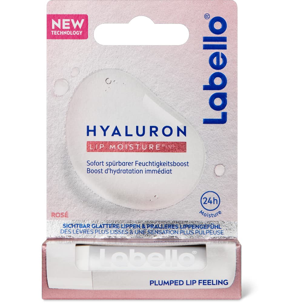 Labello Lippenpflege Hyaluron Lip Moisture Rosé Plus