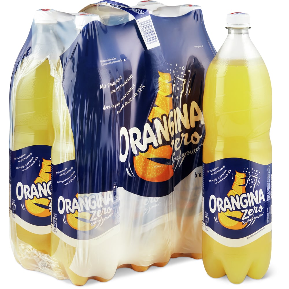 Orangina Zero ohne Zuckerzusatz