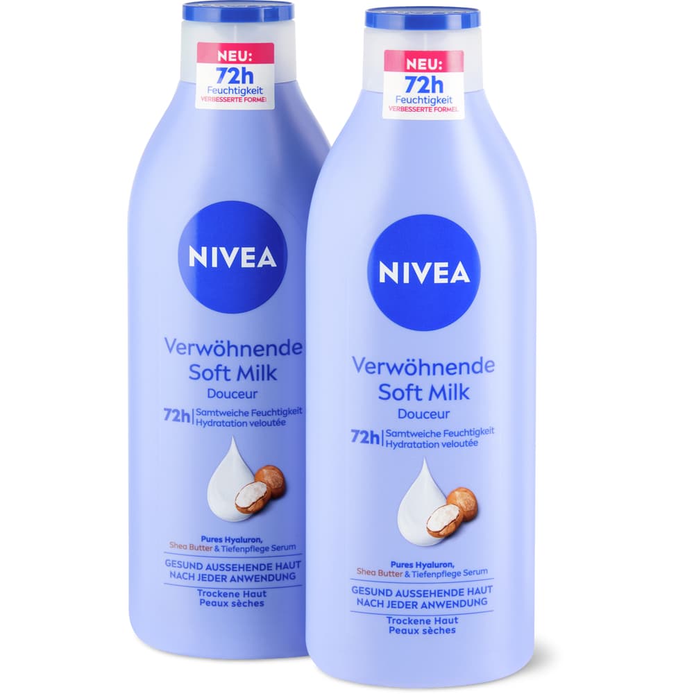 Nivea Verwöhnende Soft Milk Duo