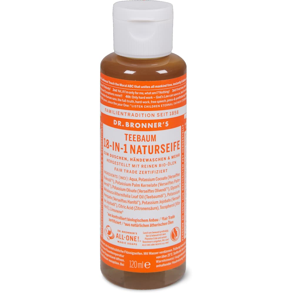 Dr. Bronner 18in1 Naturseife Teebaum • Migros