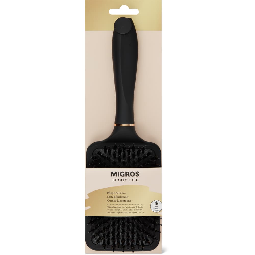 Migros Beauty & Co. Paddlebürste Keratin