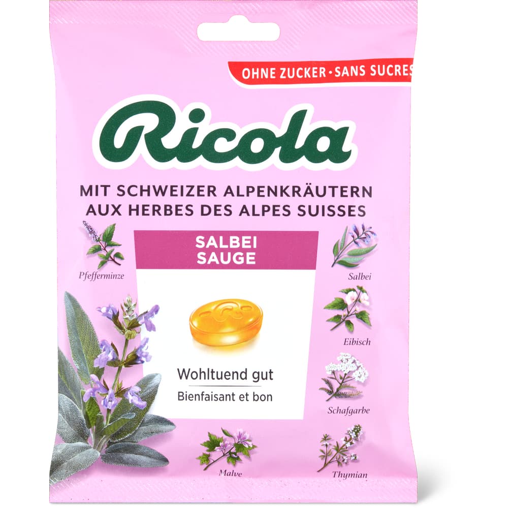 Ricola Kräuterbonbons Salbei