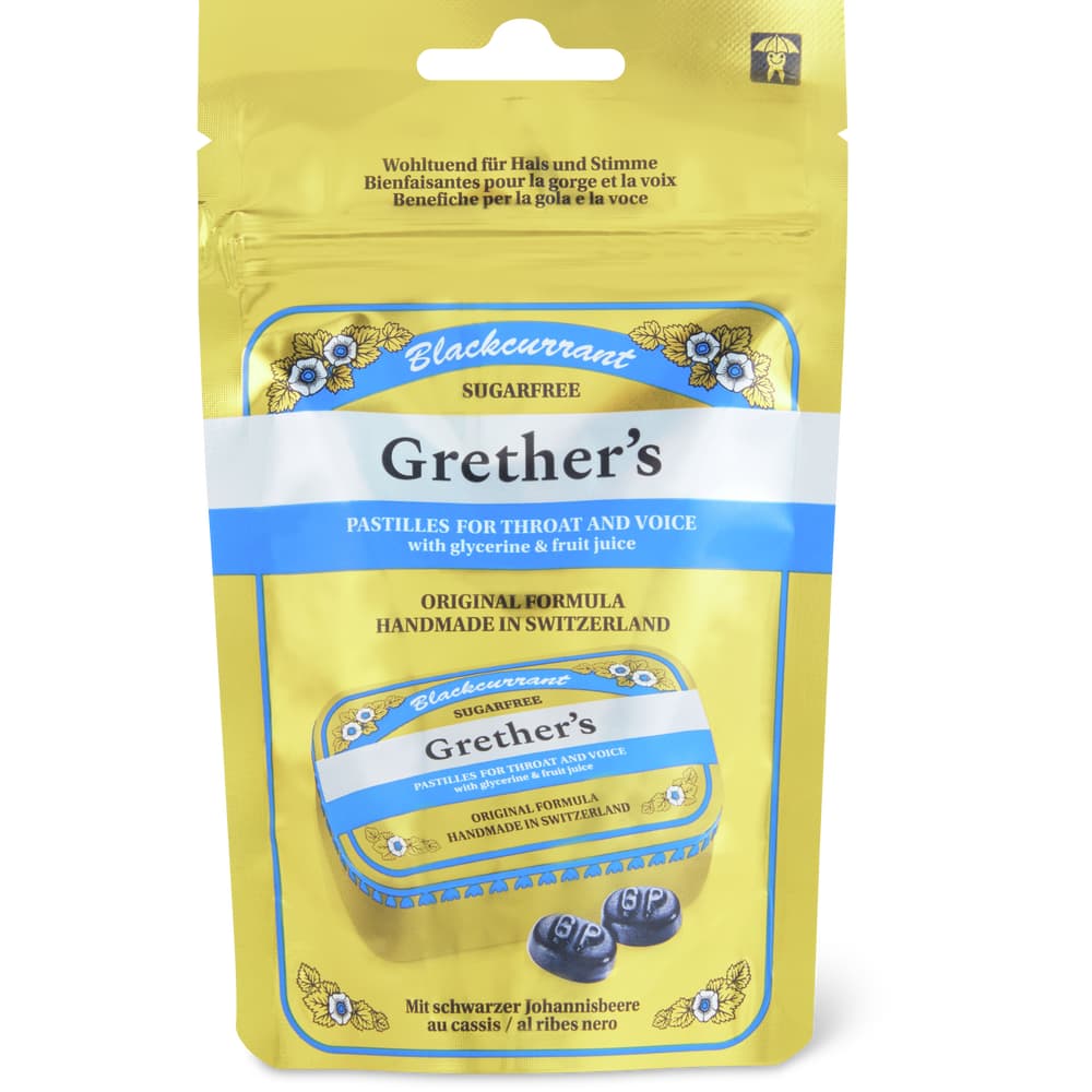 Grether's Pastillen für den Hals Schwarze Johannisbeere
