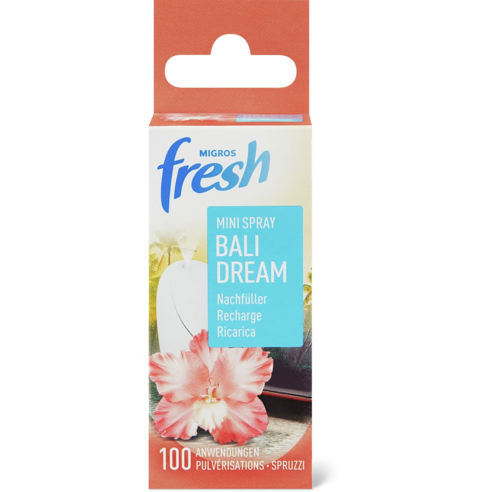 Migros Fresh Mini-Spray Nachfüller Bali Dream