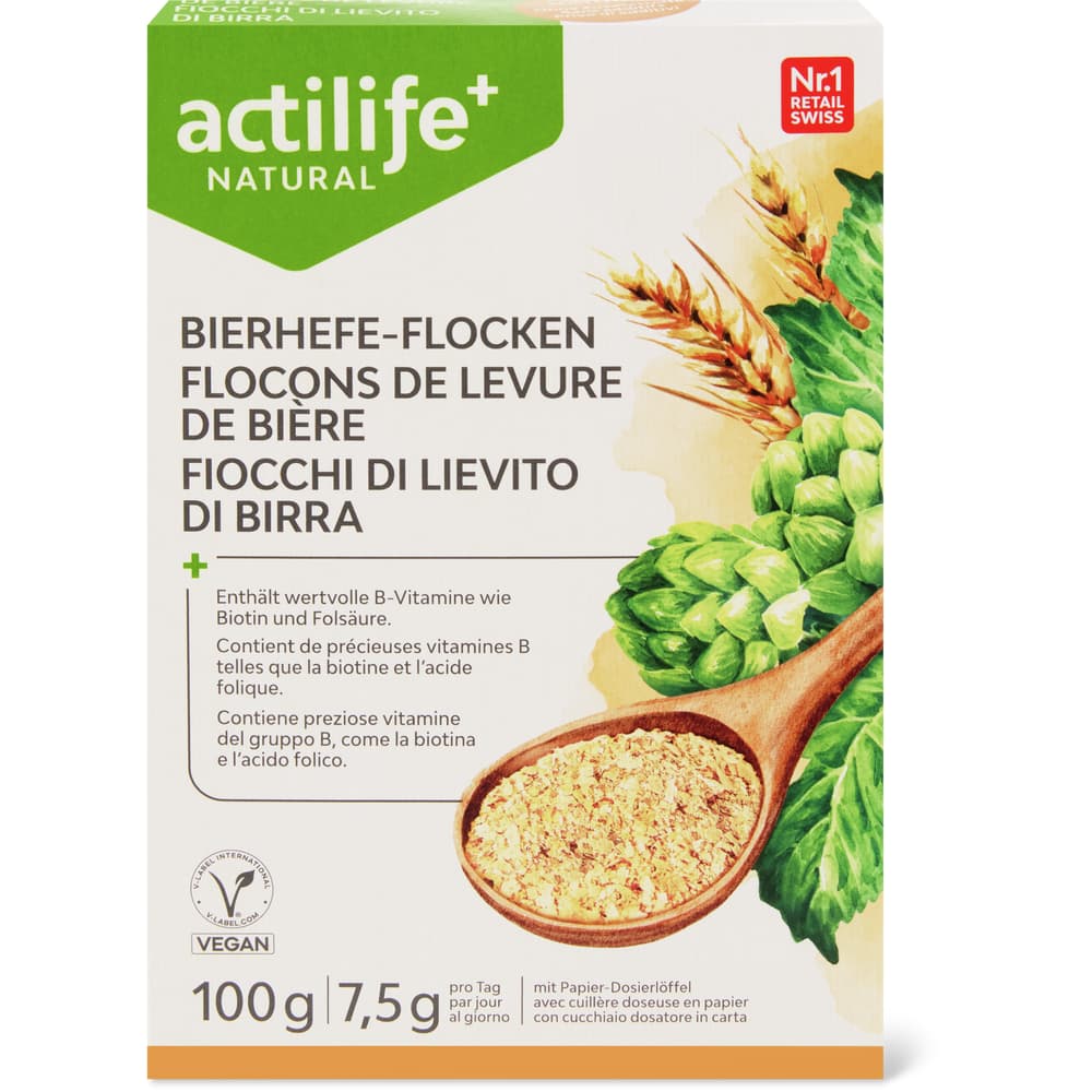 Actilife Bierhefeflocken vegan