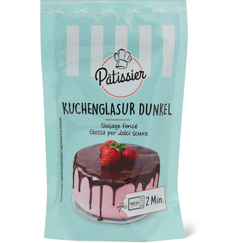 Patissier Kuchenglasur dunkel