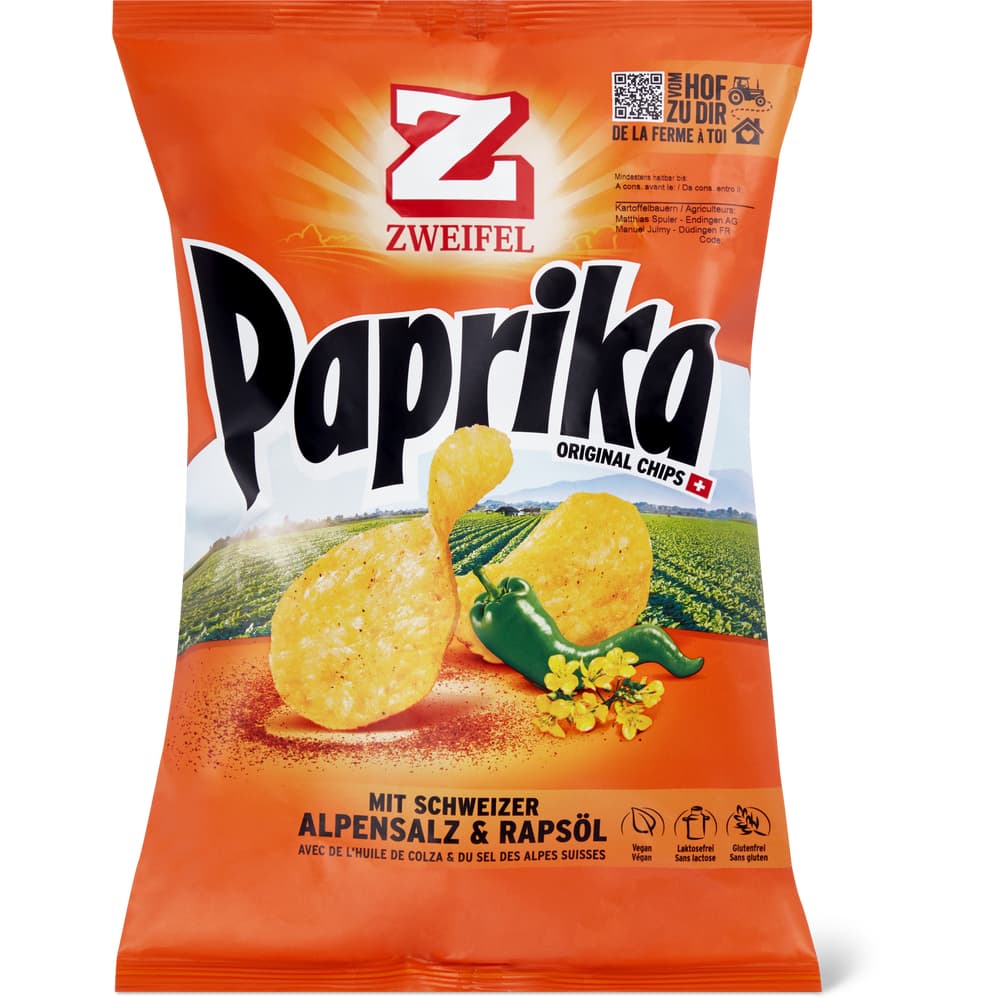 Zweifel Original Chips Paprika