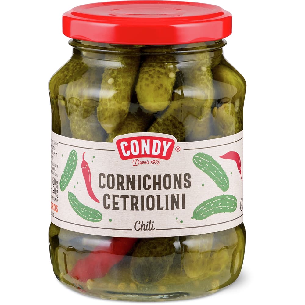 Condy Cornichons Chili