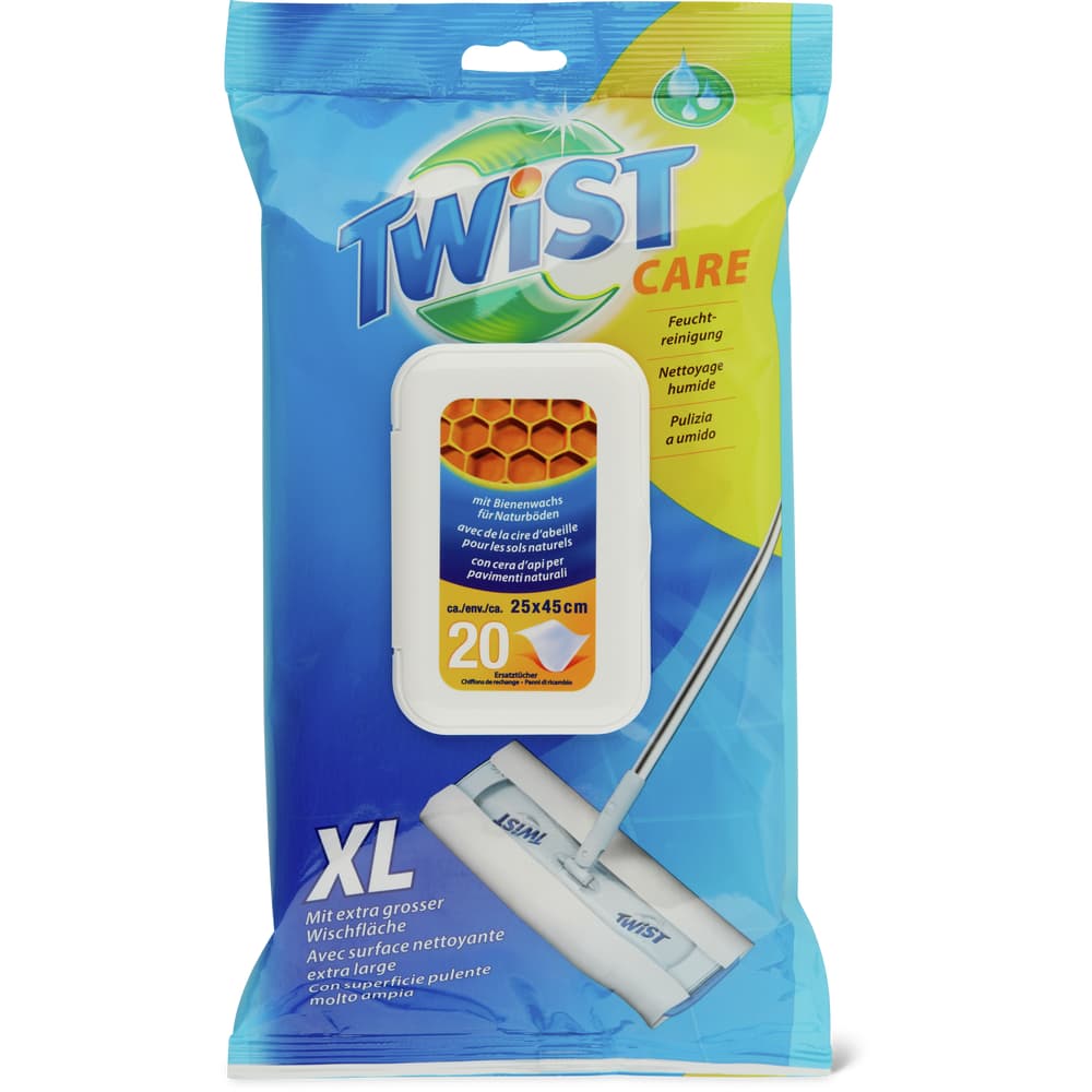 Twist Care Ersatztücher schonend, Grösse XL