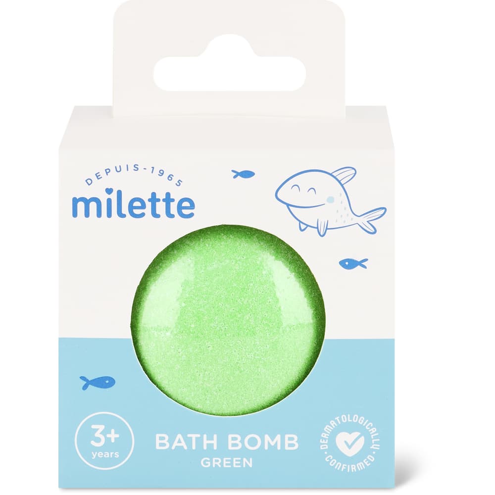 Milette Badebombe grün