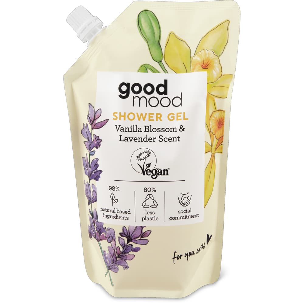 good mood Duschgel Nachfüller Vanille & Lavendel