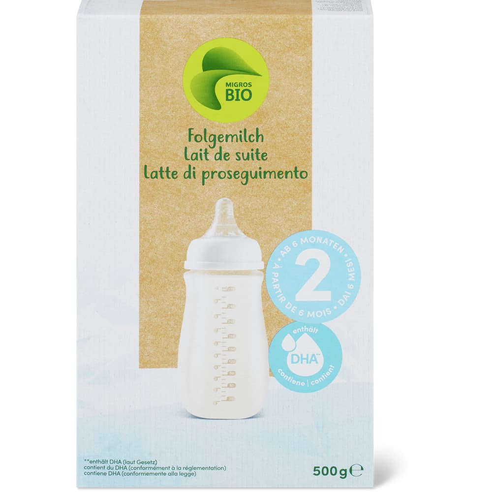 Migros Bio Folgemilch Ab 6 Monaten