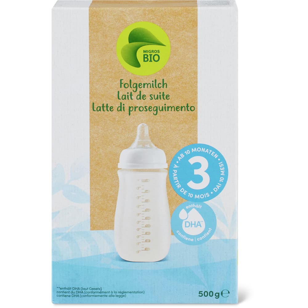 Migros Bio Folgemilch Ab 10 Monaten