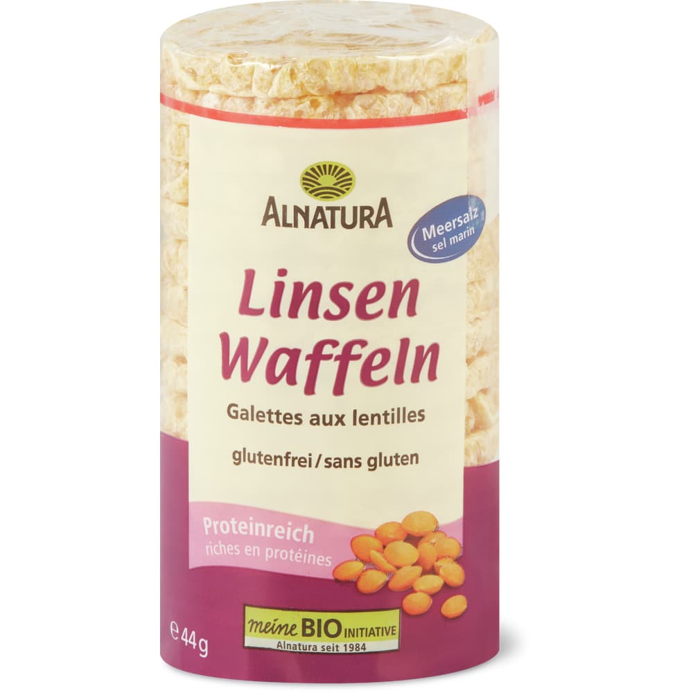 Alnatura Linsenwaffeln Meersalz