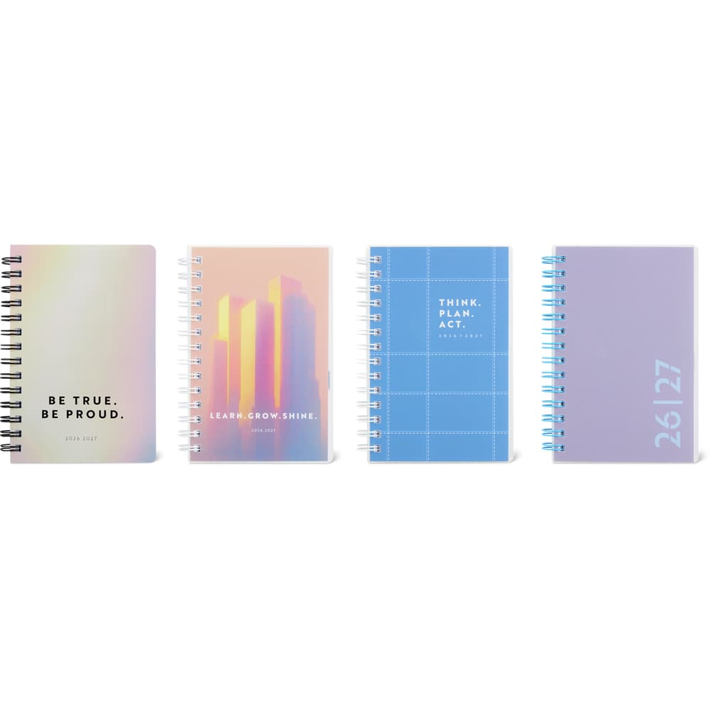Migros Paper & Co. Agenda Wiro 26/27 A7, 1 Woche / 2 Seiten, Assortiert