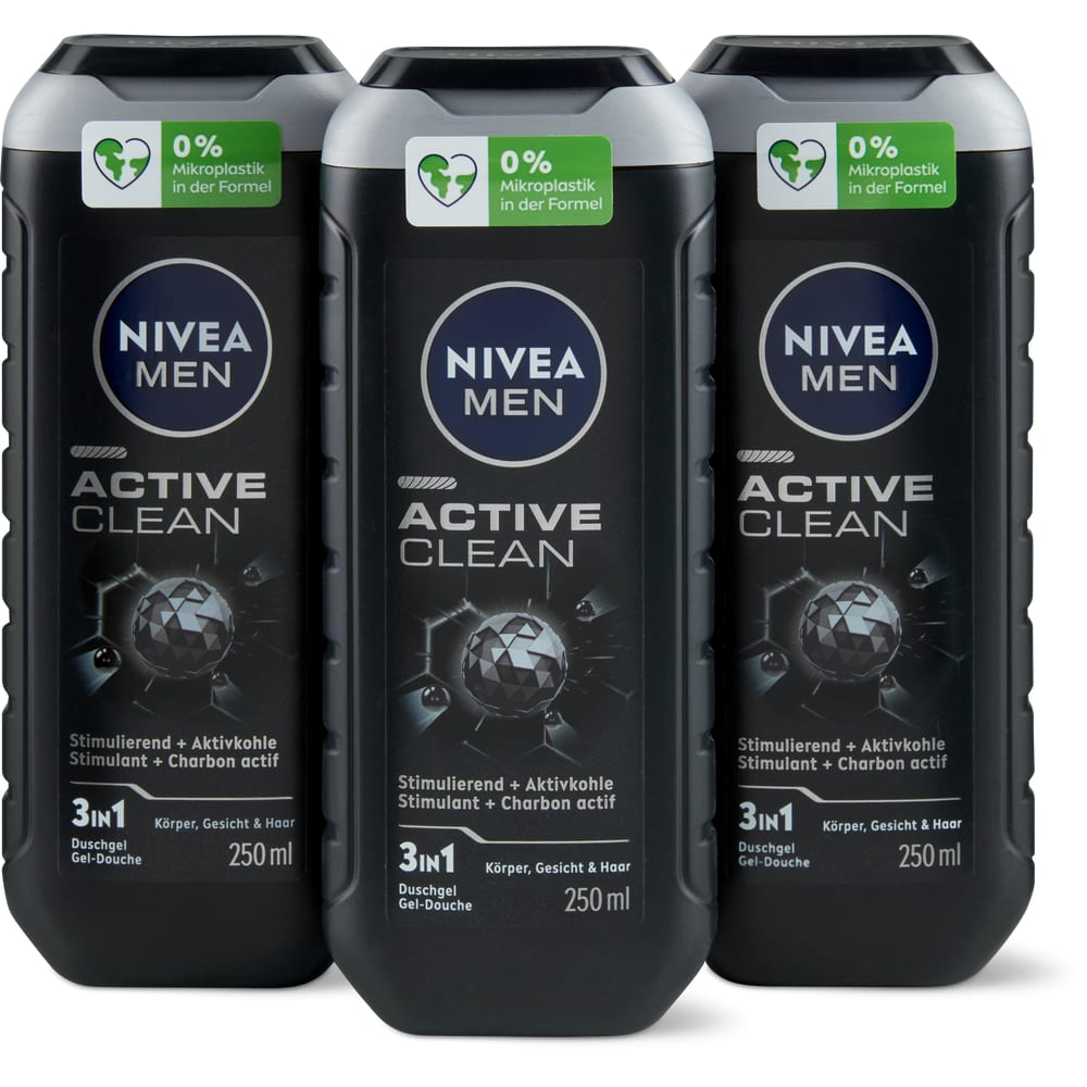 Nivea Men Duschgel Active Clean 3in1