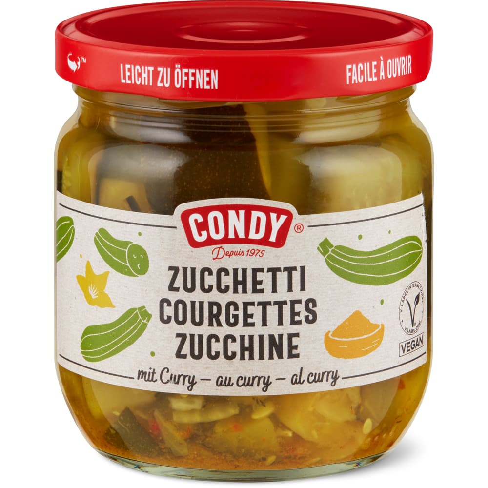 Condy Zucchetti mit Curry