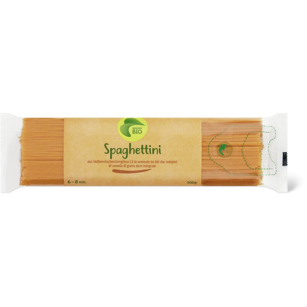 Vollkorn Spaghettini Bio