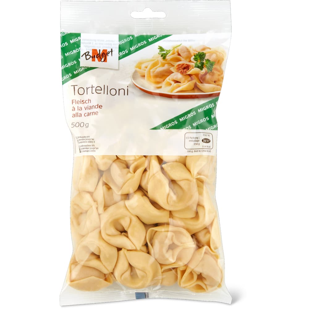 M-Budget Tortelloni Fleisch