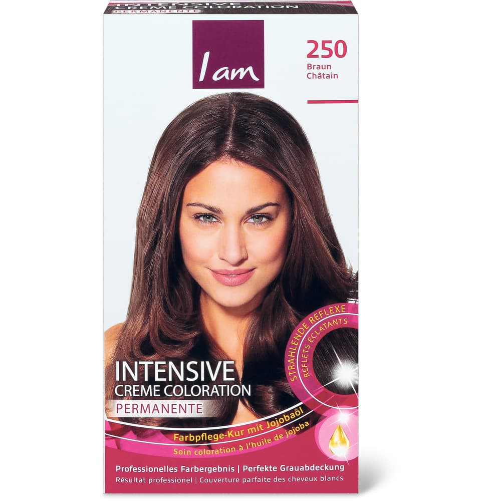 I am Dauerhafte Haarfarbe 250 Braun