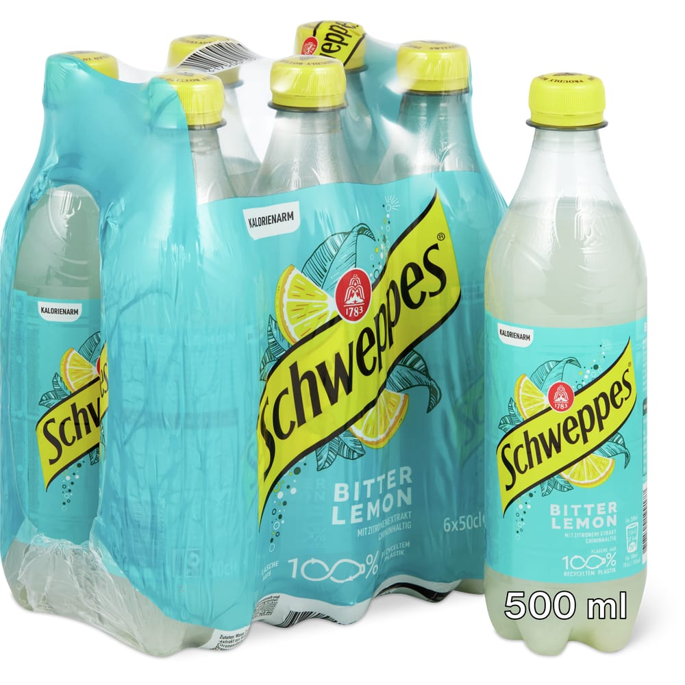 Schweppes Kohlensäurehaltiges Getränk Bitter Lemon