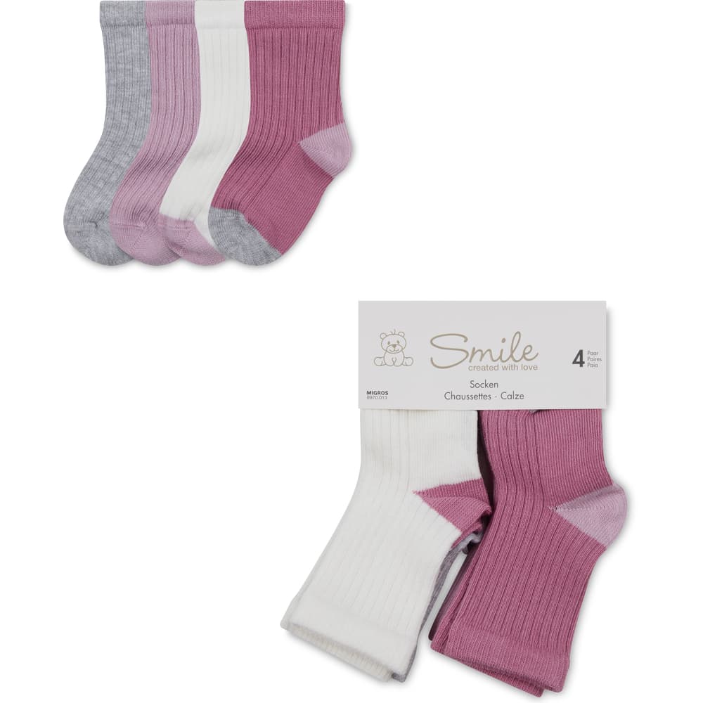 Smile Baby Socken 4 teilig