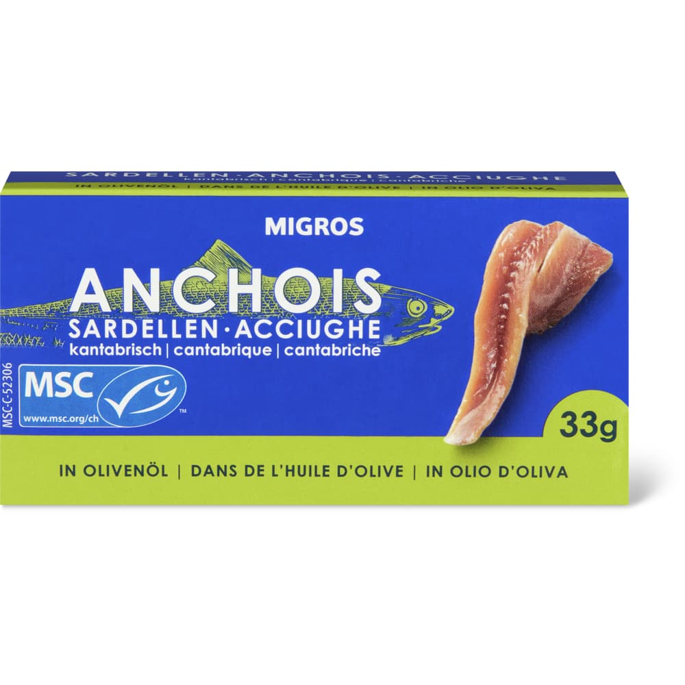 Migros Kantabrische Sardellen in Öl