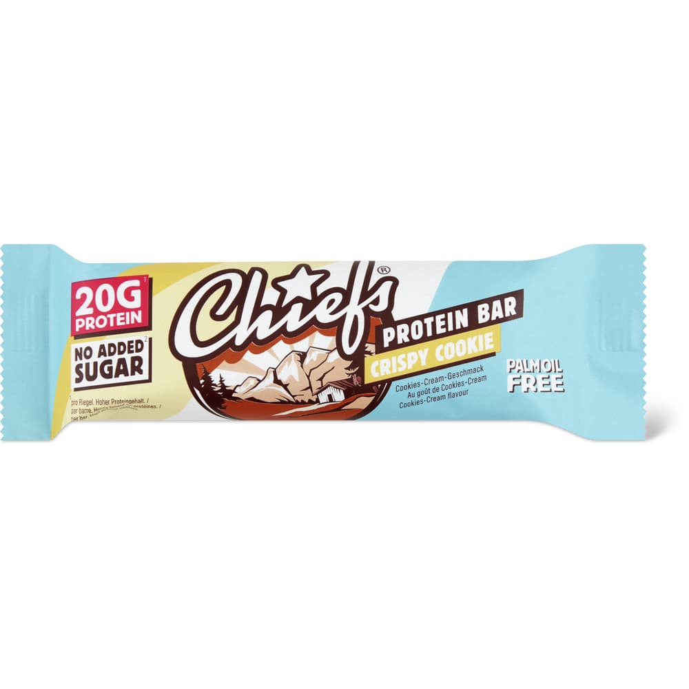 Chiefs Proteinriegel Crispy Cookie