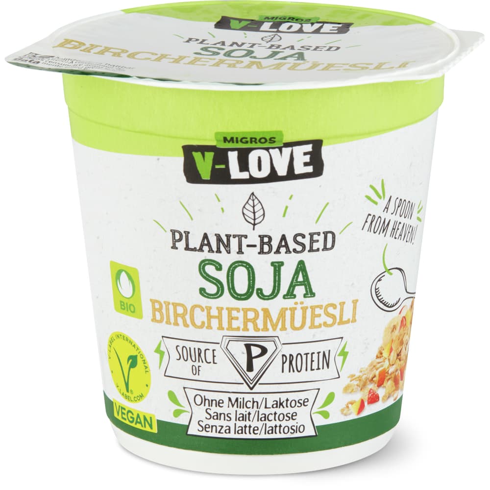 V-Love Bio - Soja Vegurt Birchermüesli
