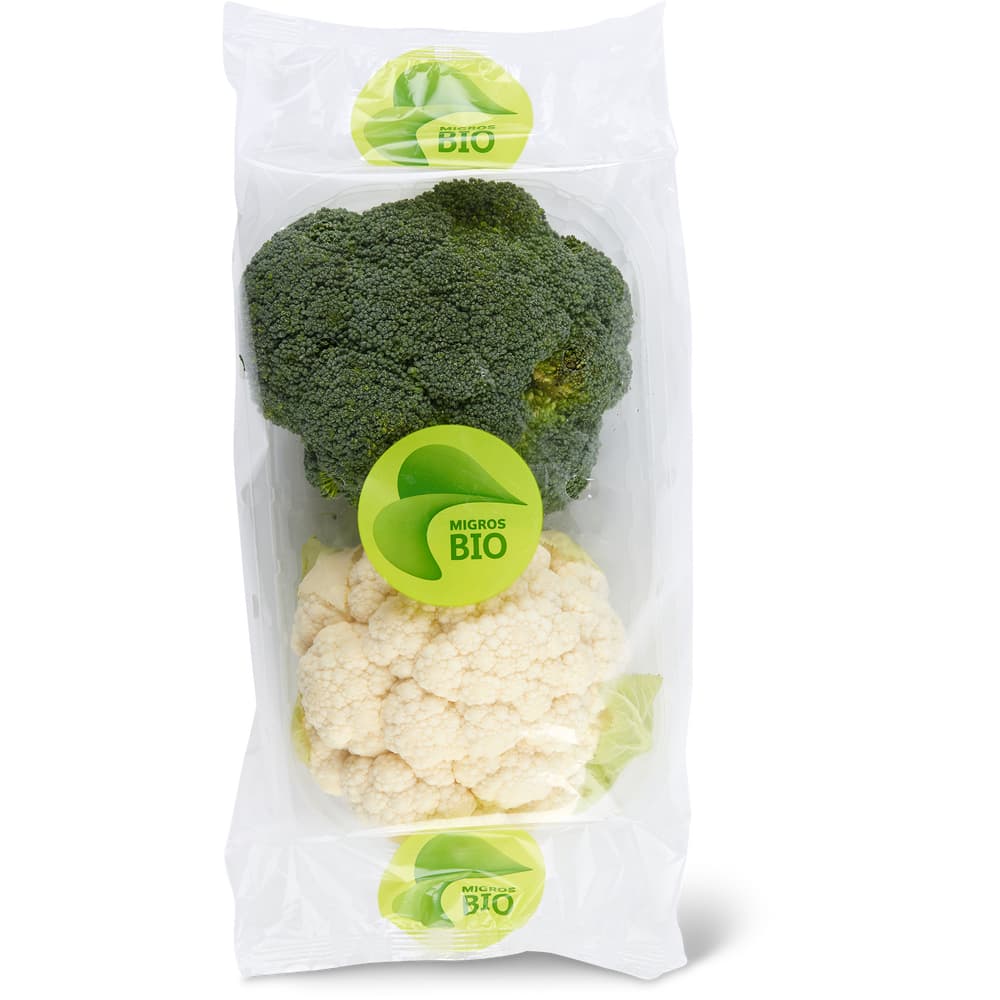 Migros Bio Blumenkohl und Broccoli